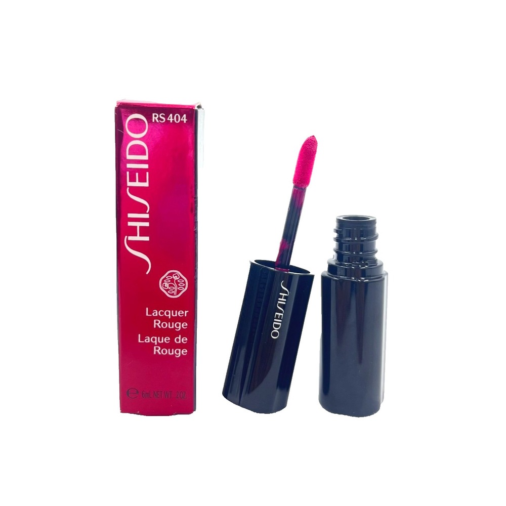 Shiseido Lacquer Rouge Lip Color RS404 0.2oz 6ML‎